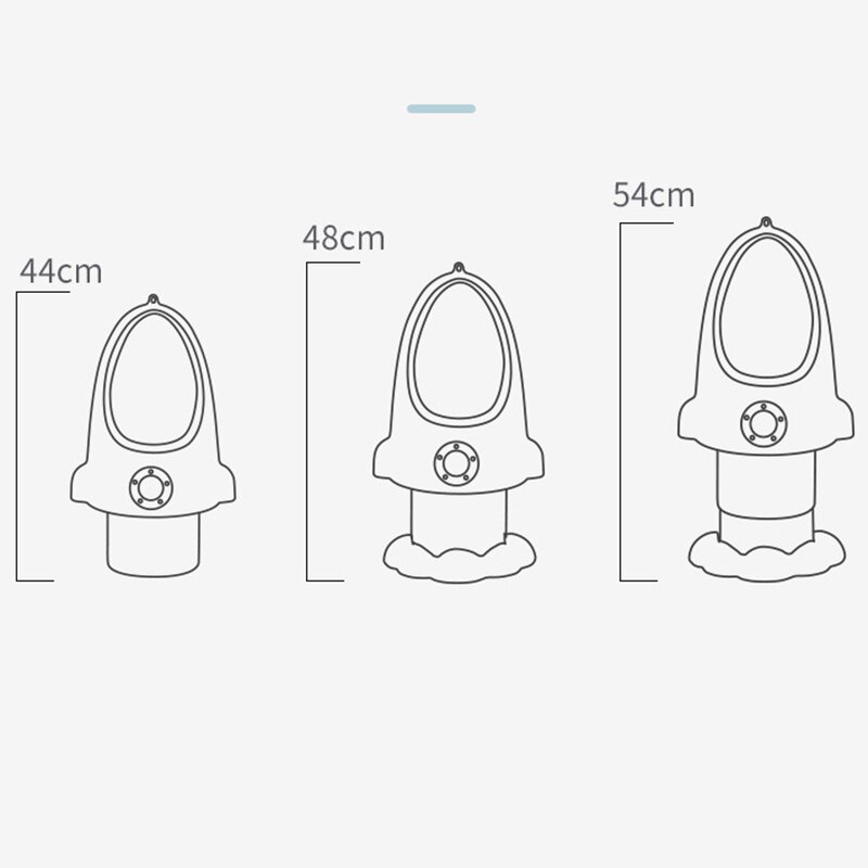Orinal de bebé para niños, soporte Vertical para niños, orinal para niños, orinal ajustable para montar en la pared, urinario para niño