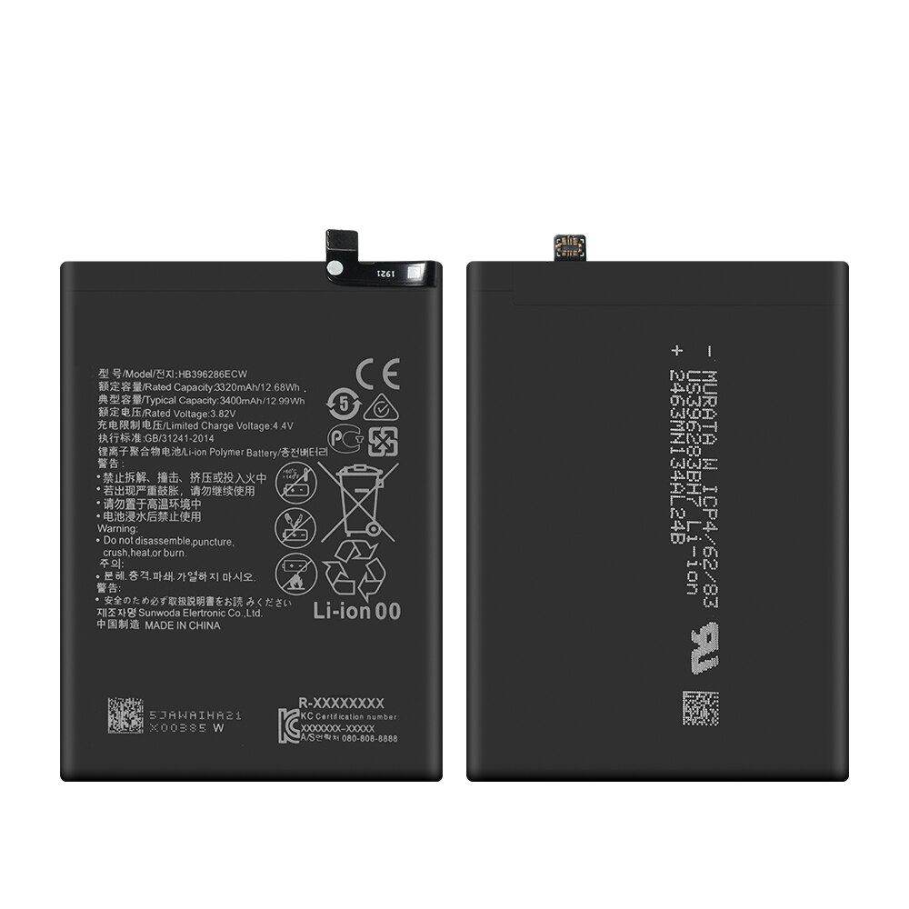 Original Huawei Honor 10 Lite /P Smart /Honor 10i 20i Genießen 9S Telefon Batterie HB396286ECW 3400mAh Hohe Kapazität Kostenlose Tools