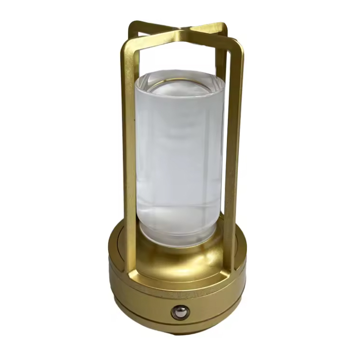 Lampada da tavolo a led in cristallo Lampada da notte touch ricaricabile Lampada da comodino per camera da letto Lampada da scrivania Lampada decorativa per ristorante Lampade per camera da letto per ufficio: Blu
