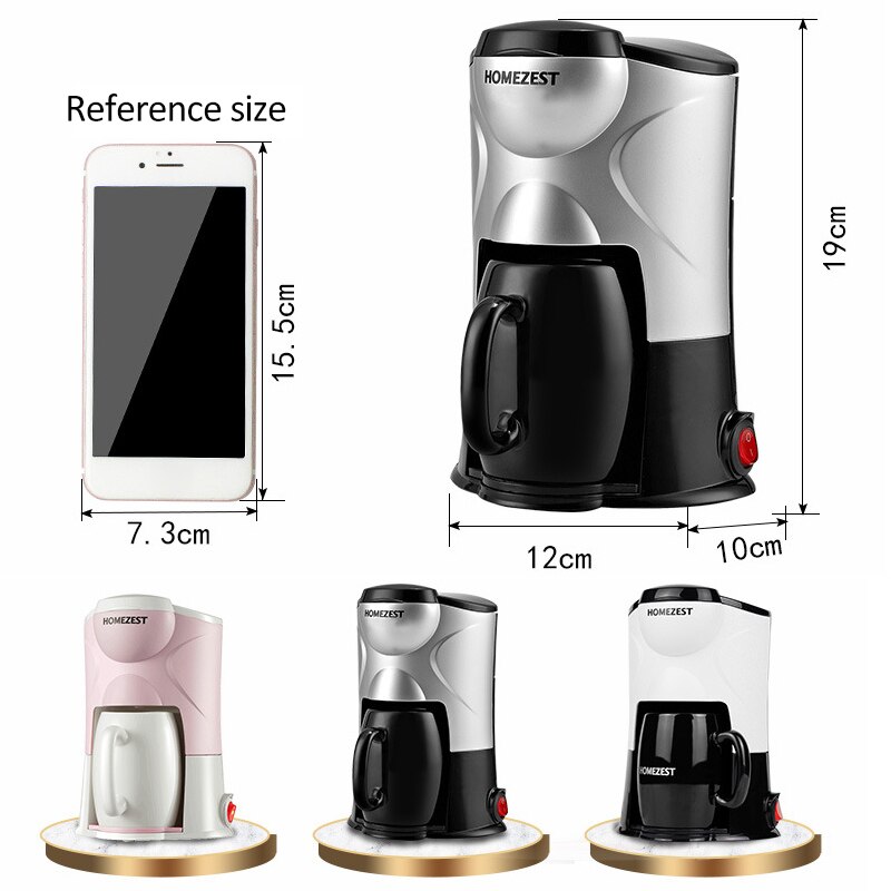 Portable Coffee Machine Home Automatic Mini American multiple capsule espresso Drip kitchen Coffee Machine Tea Maker Stylish