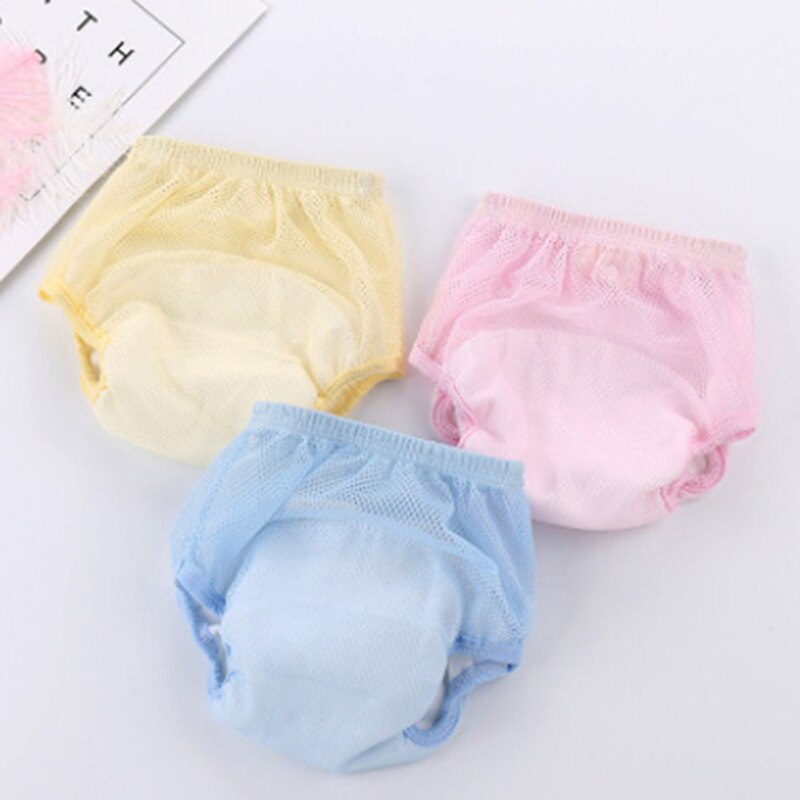 Baby Cotton Training Pants Panties Baby Breathable Diapers Cloth Diaper Nappies Infants Children Underwear Nappy