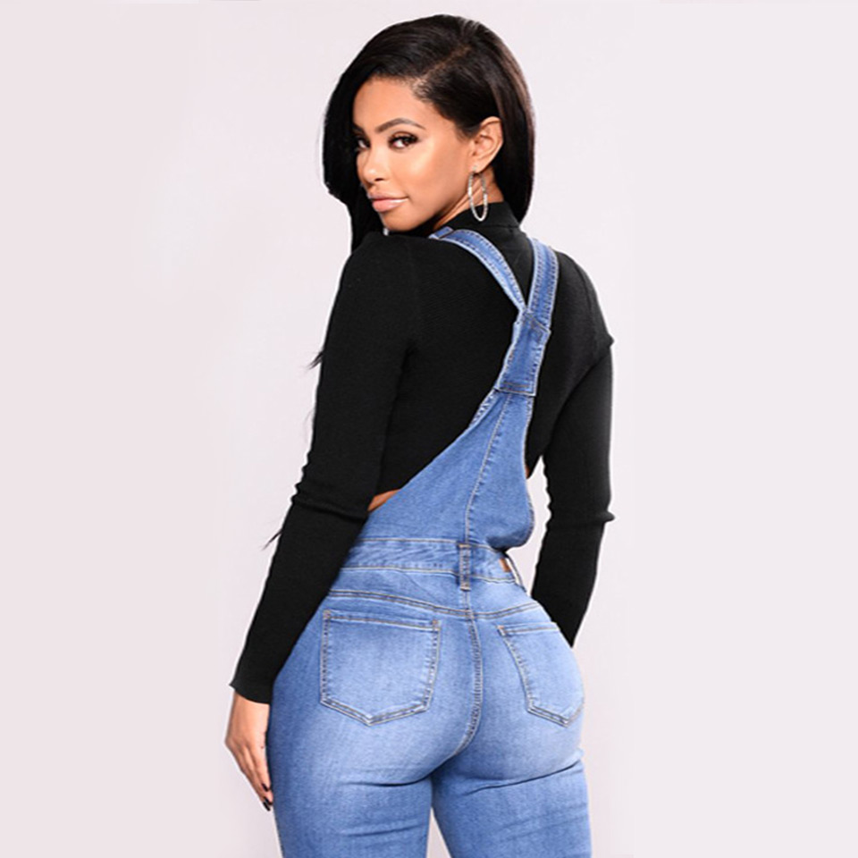 Fleur Hout Jeans Bib Vrouwelijke Gat Afslanken Voeten Jeans Vrouwen Hoge Elastische Plus Size Stretch Jeans Vrouwelijke Gewassen Denim Skinny jeans
