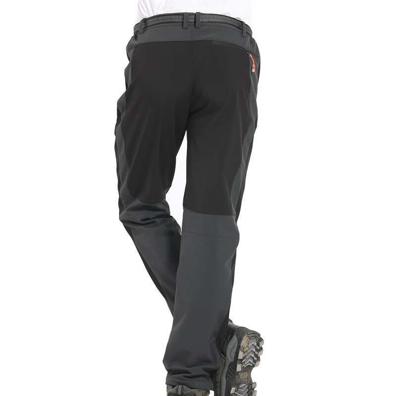 Pantalones de senderismo de invierno para hombre y mujer, pantalones Softshell para exteriores, impermeables, a prueba de viento para Camping, esquí, escalada XL