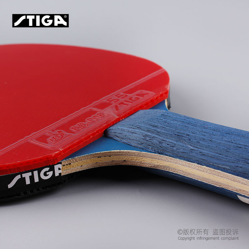 STIGA 5 estrellas paleta de tenis de mesa Pro raqueta de Ping-pong espinillas para raquetas ofensivas deporte Stiga raqueta WRB hoja
