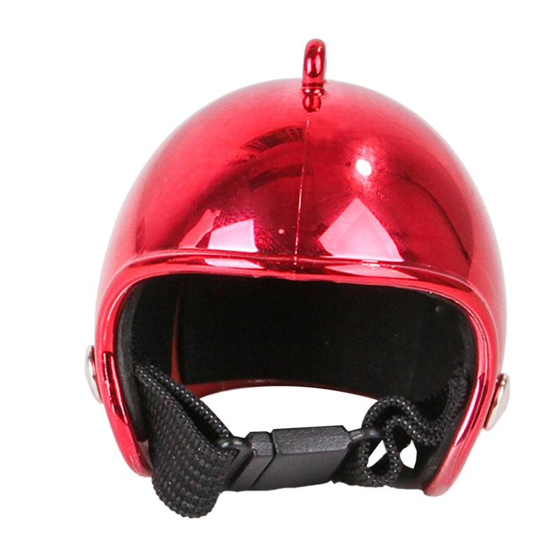 1 unidad, casco divertido para mascotas, aves, gallinas, casco, equipo de protección, sol, lluvia, casco, accesorios de disfraces, suministros para mascotas: pattern 04