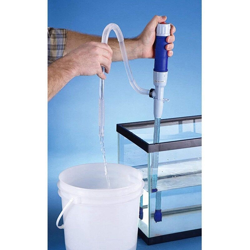 2 Pcs Liquid Transfer Pomp Draagbare Brandstof Sifon Pomp Met Buigbare Zuigbuis, Elektrische Liquid Transfer Pomp