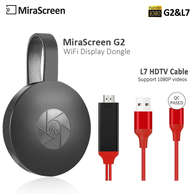 G2/L7 USB Draadloze TV Stick Dongle TV Stick 1080P HD 2.4G HDMI TV Dongle Ondersteuning Wifi airplay Play TV Dongle Ontvanger