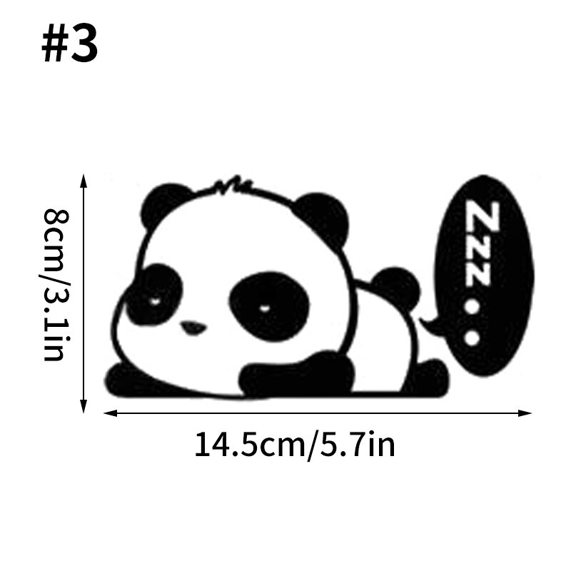 Cartoon Schakelaar Sticker Panda Muursticker Pvc Dieren Aan-uit Schakelaar Outlet Muurstickers Kinderen Baby Slaapkamer Decoratie: C Wall stickers