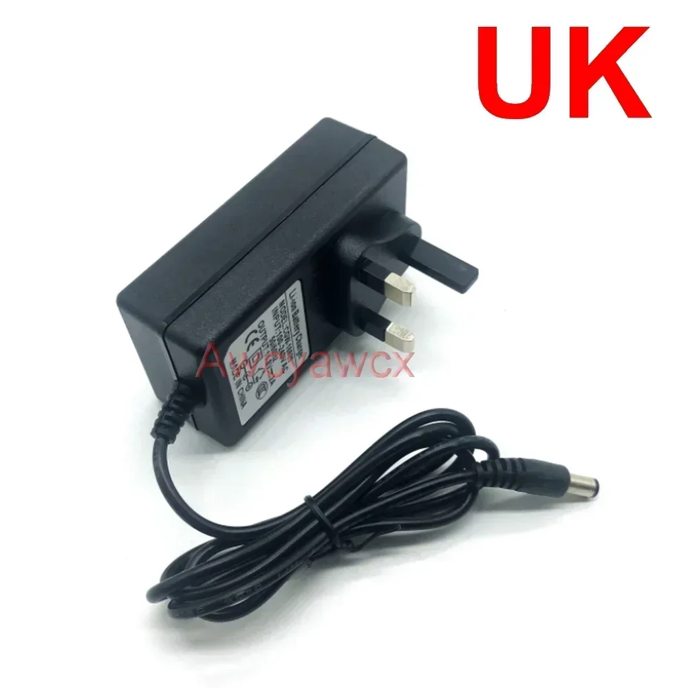 25V 26V 26,5V 27V 28V 0,5A 500mA 1A AC DC Adapter Ladegerät kabelloser Staubsauger 22,2V 21,9V 21,6V Li-Ion LiPo Batterieleistung UK: Blau / 60A