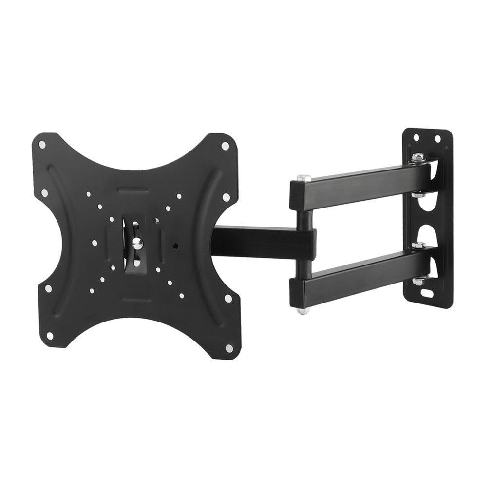 Universal TV Wall Mount Bracket Swivel Tilt Fixed Flat Panel TV Stand Holder Frame for 14-42 Inches LCD LED TV Monitor