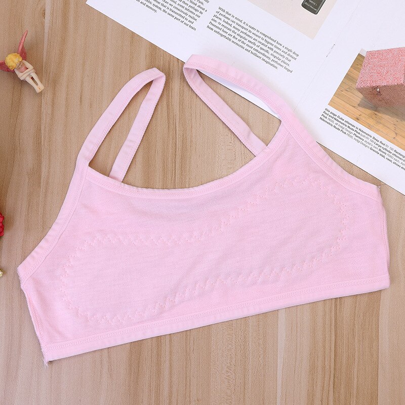 Girl Bra Cotton Underwear Training Bras Children Summer Bra Underwear Kids Bra Teenage Underwear