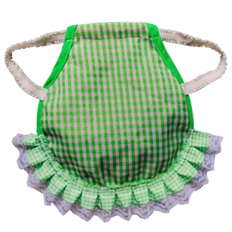 Gevogelte Wing Protector Kip Zadel Hen Schort Met Elastische Bandjes Voor Winter: green plaid