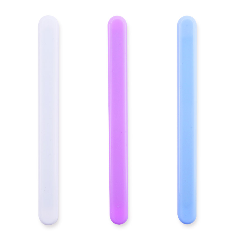 100ML Silicone Measuring Cup Graduated Beaker Epoxy Resin Glue Tools Reused Silicone Round Stirring Rod Measuring Tools: 3pcs Flat stick