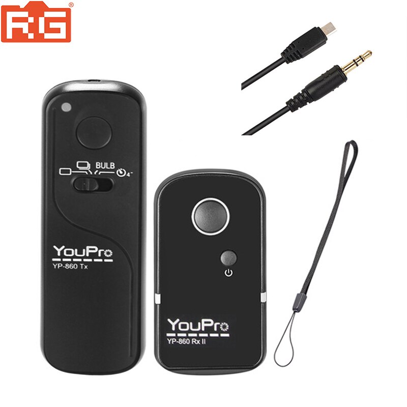 YouPro – télécommande sans fil S2 2.4G, émetteur-récepteur, obturateur, pour appareils photo Sony A58 A7R A7 A7II ect DSLR