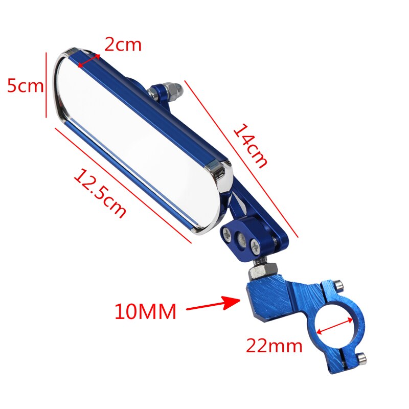 Aluminum Bicycle Rearview Mirror Adjustable Bike Mirror For Road Mountain Folding Bike MTB Rear Mirror Cycling Accessories