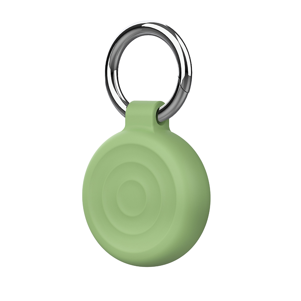 Silicone Keychain for Apple Airtags Case Protective Cover 360° Waterproof Airtag Holder Item Find Tracker Accessories: MULTI