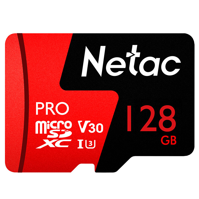 Netac-tarjeta de memoria Microsd Clase 10, 128 gb, P500 Pro, V30, U3, UHS-I, gb, nueva llamativa, 128 gb, para teléfono móvil,