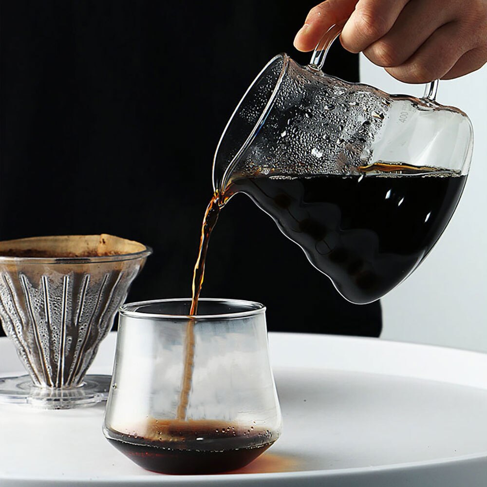 Coffee Filter Cup Set V-Shaped Coffee Filter Cup Coffee Filter Cup Hand Coffee Pot Filter Hand Drip Filter Cup Coffee Filter Cup