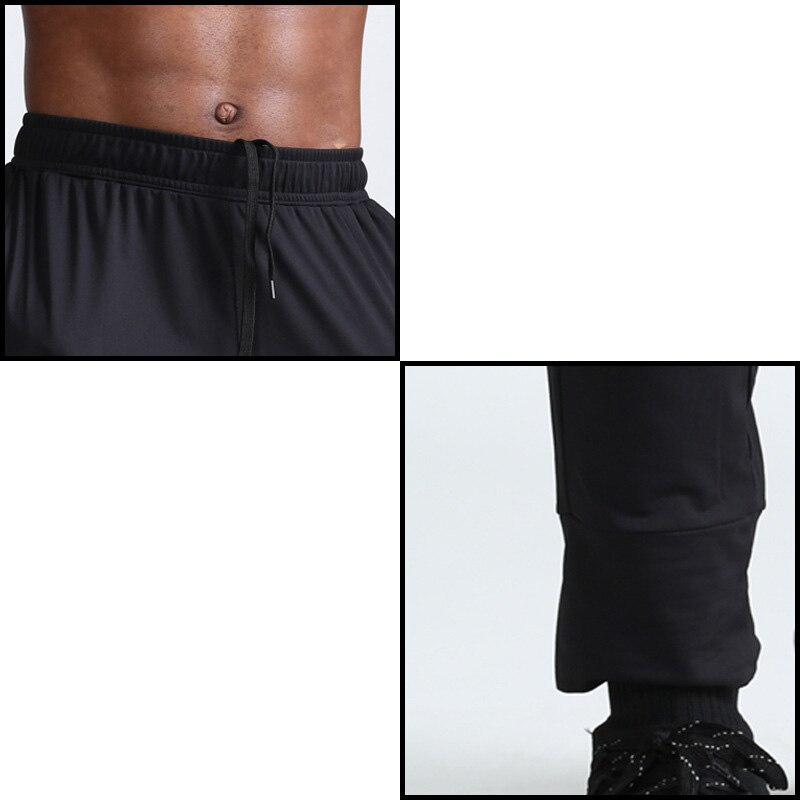 Men Sports Jogging Loose Pants Breathable Solid Color Casual Sportswear Training Fitness Long Running Trousers Male Sweatpants