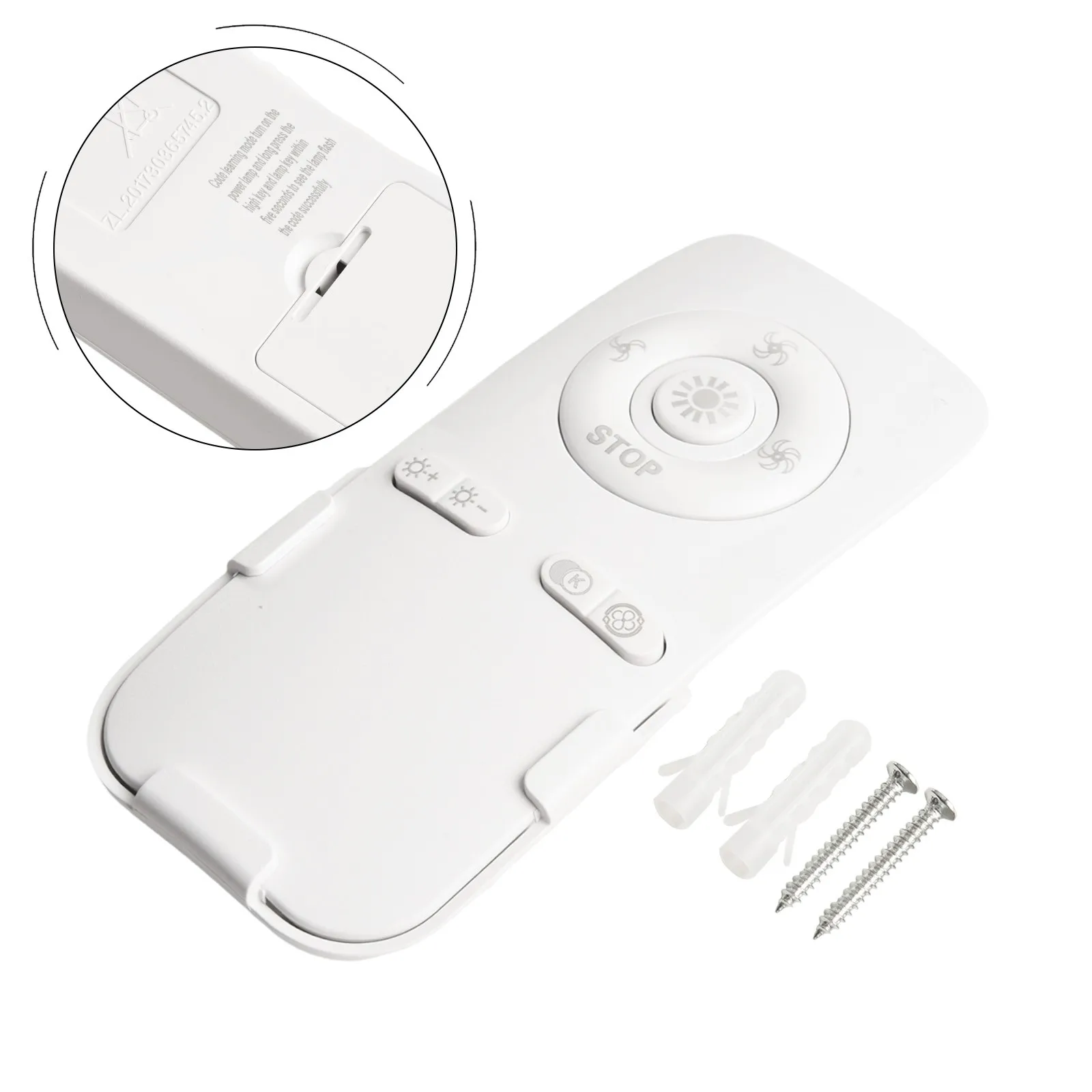 Bedroom Ceiling Fan Light Remote Control 100W Receiver Driver Accessories Common Ceiling Fan Remote Control Kit Replacement: Beige