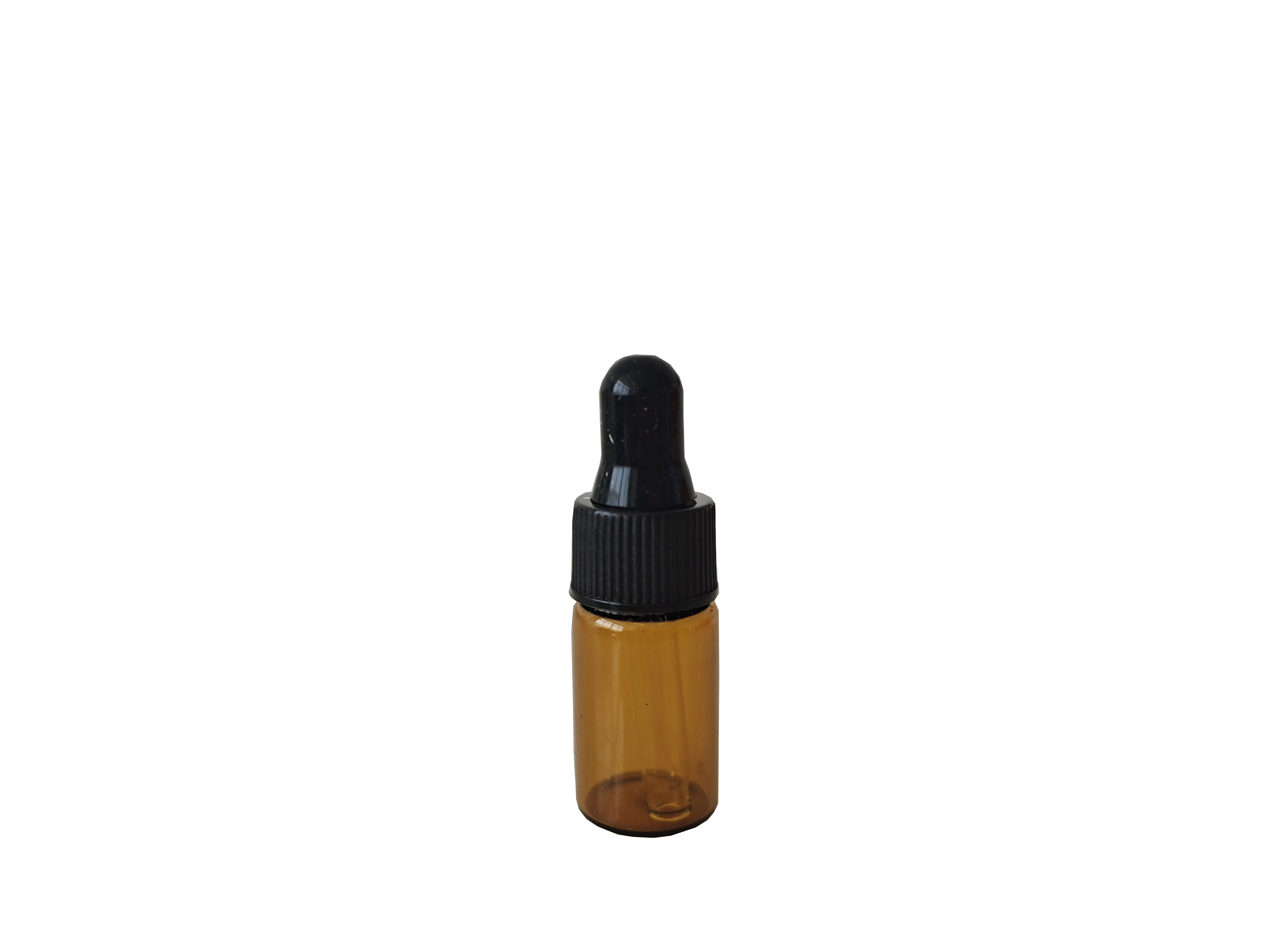 10 stk. flasker med æterisk olie dråberglas 1ml 2ml 3ml 5ml vegetabilsk olie essens aromaterapi opbevaring af parfume rav hætteglas: 3ml
