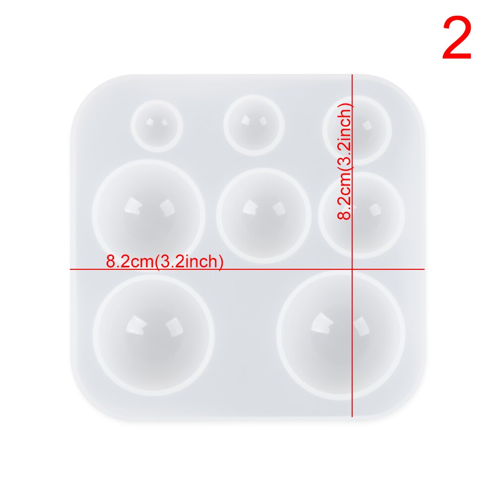 Resin Silicone Pendant Molds Dropping Glue Transparent Cube Triangle Craft DIY Earrings Necklace Mould Jewelry Making Tool: 2