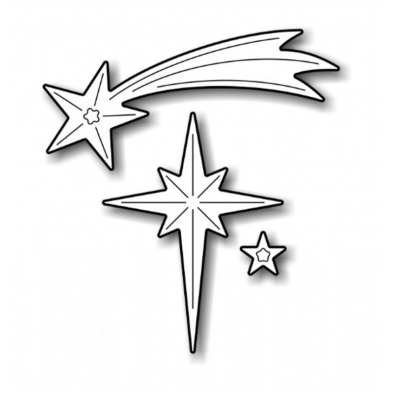 Christmas Houses Metal Cutting Dies – Stencil For Scrapbooking & Album Craft