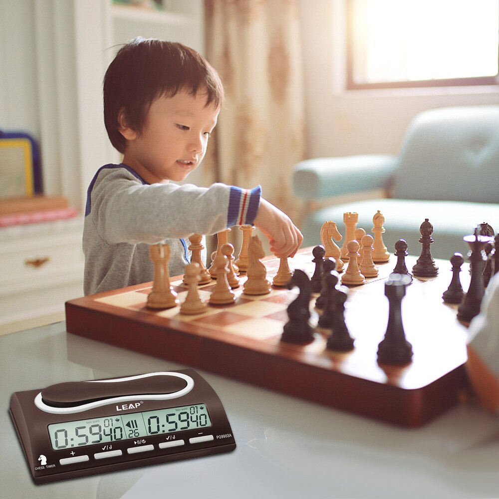 Chess Clock Multifunction Digital Alarm Timer Clock For Home Office Outdoor School Board Game Bonus Competition