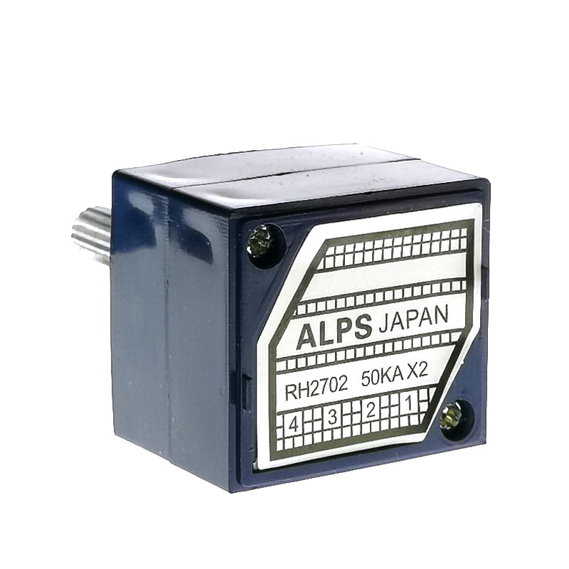 5PCS RH2702 50K 100K 250K Rotary Potentiometer RK27 250KAX2 8PIN FOR Amplifier Audio Volume Control Pot Stereo