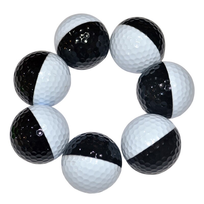 6 stuks golfballen beginners oefen driving range trainingsgolfballen voor heren