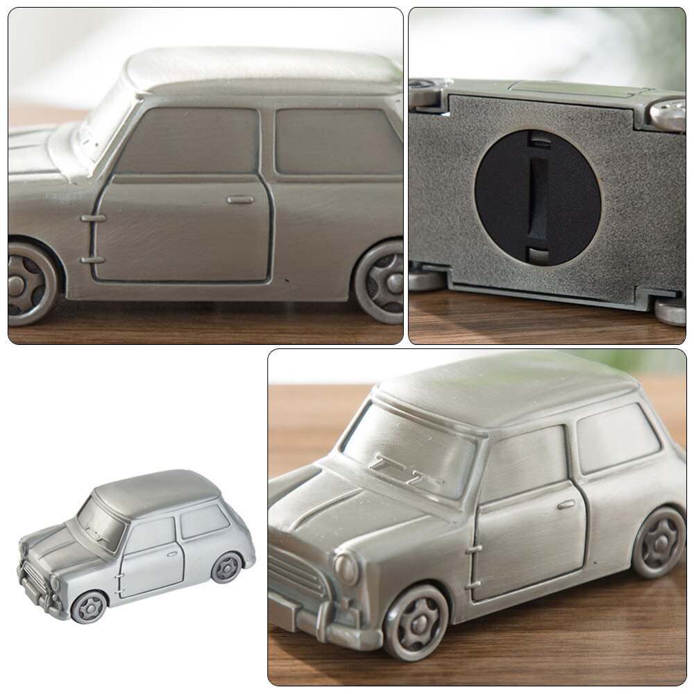 1Pc Auto-Vorm Alloy Creatieve Unieke Thuis Versiering Spaarpot Spaarvarken Besparing Pot Voor Kinderkamer Decor