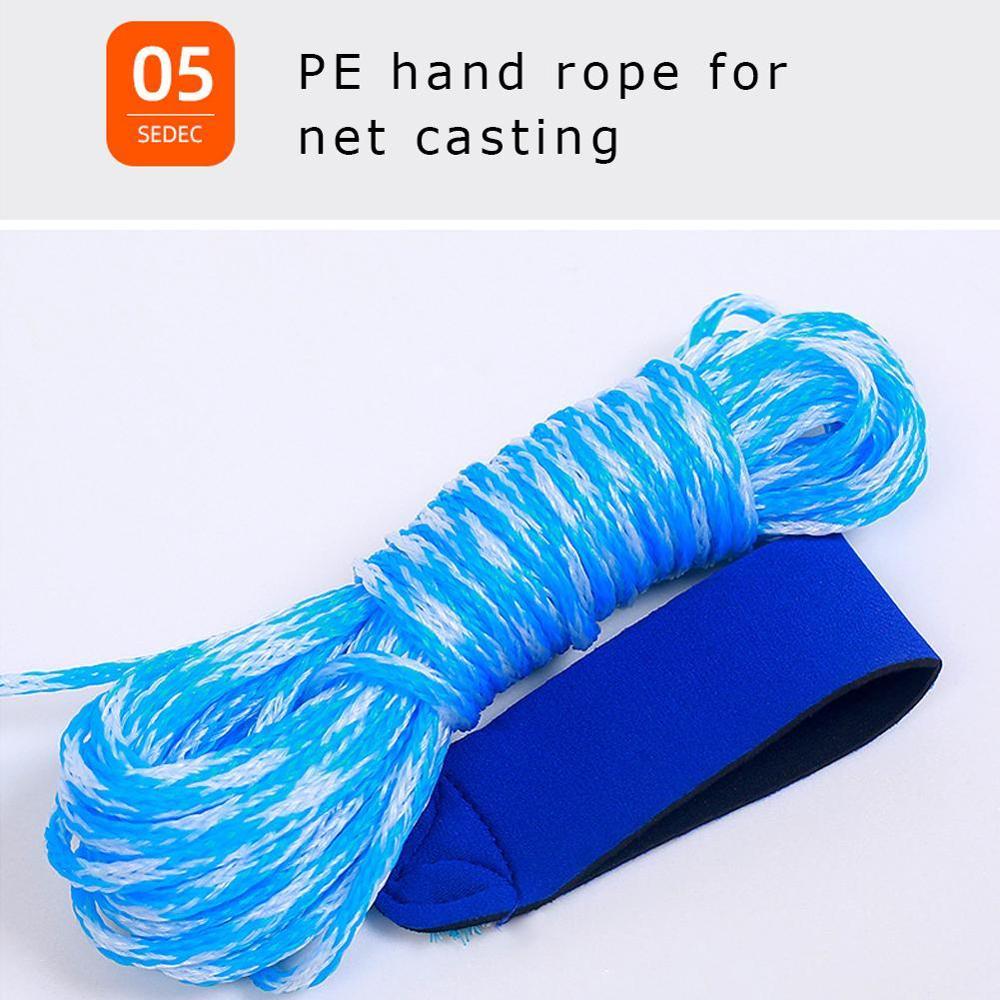 Hand Throw Net American Style Finefish Cast Net Fishing Tool USA Gill Fishing Throw Outdoor Cast Catch Net Network net Net K4Q0