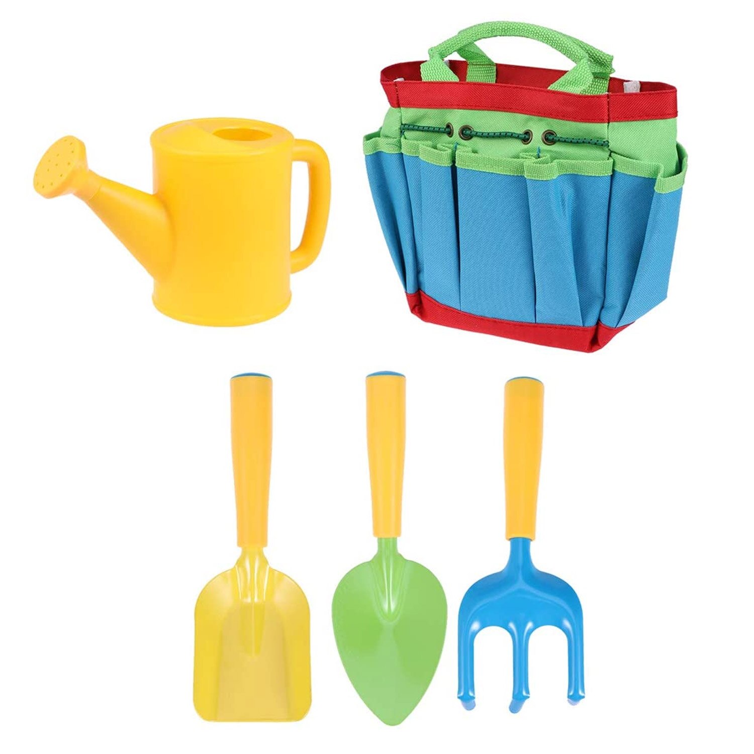 Set di attrezzi da giardinaggio per bambini per bambini con annaffiatoio pala finta di giocare strumento per bambini Mini forniture da giardino da spiaggia all&#39;aperto