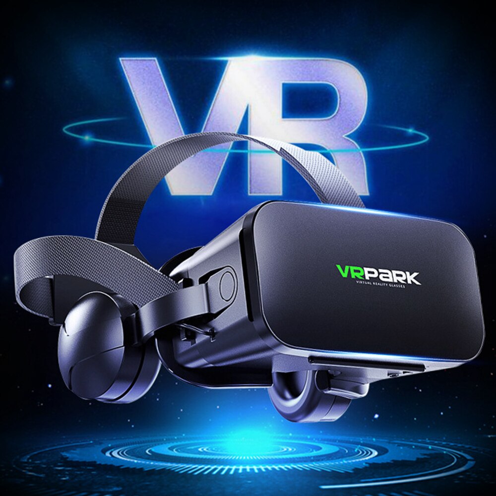 VR Virtual Reality 3D Glasses Box Helmet Stereo Headset Devices Wireless Rocker VR Glasses For Smartphones iOS Android Phone