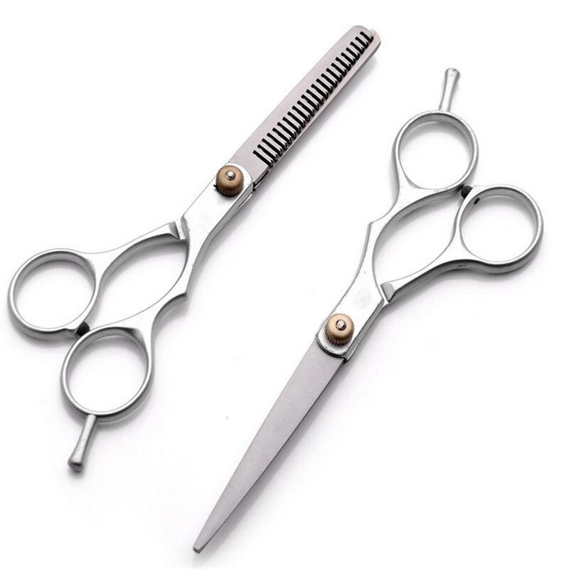 Tijeras de peluquería para cortar, peine de pelo, accesorios de peluquero, salón, , 30, 1/2 uds.: 2PCS