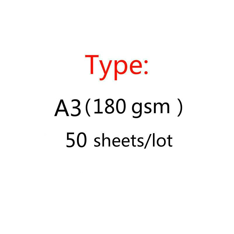 A4 A3 Blank Copy Paper DIY Handmade Production Hard Paper Jam Children&#39;s Drawing Paper Student Art Painting Paper: L