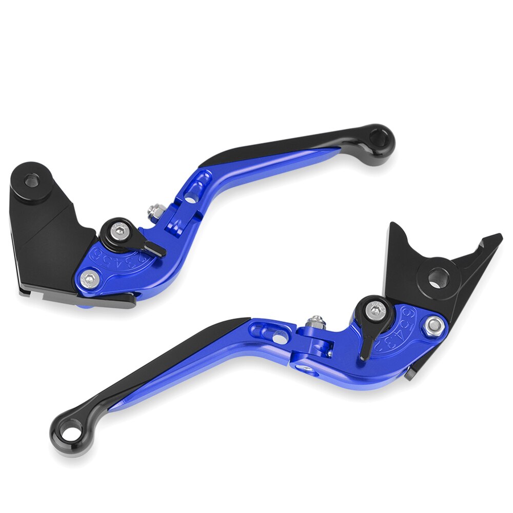 For Aprilia TUONO V4 1100RR Factory Motorbike Handbrake Motorcycle Accessories Folding Extendable Brake Clutch Levers: Blue