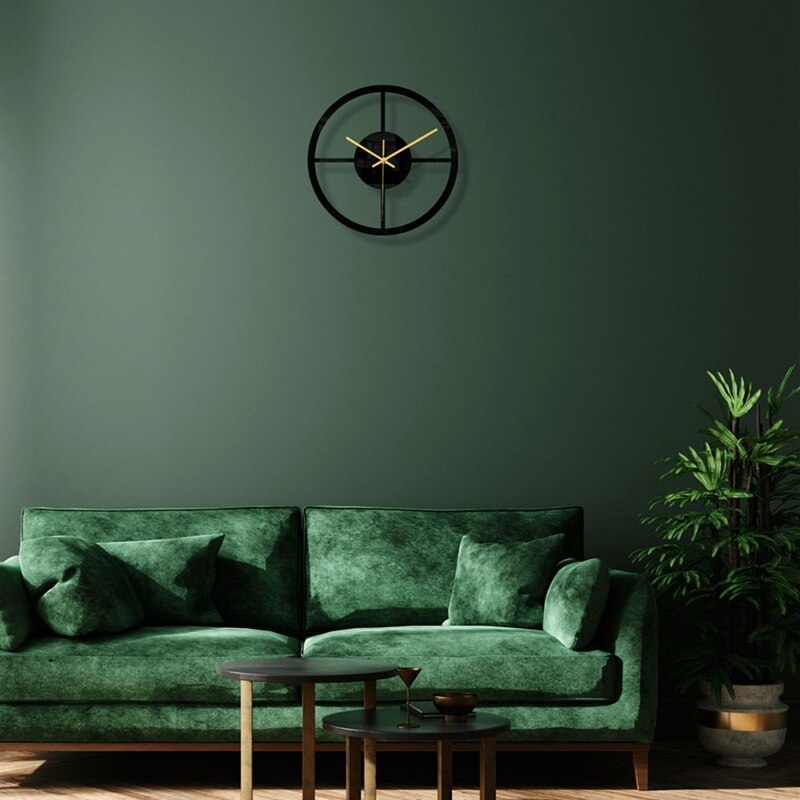 11.8 Inch Acrylic Transparent Mirror Wall Clock Sticker DIY Quartz Clocks Watch for Living Room Home Decoration