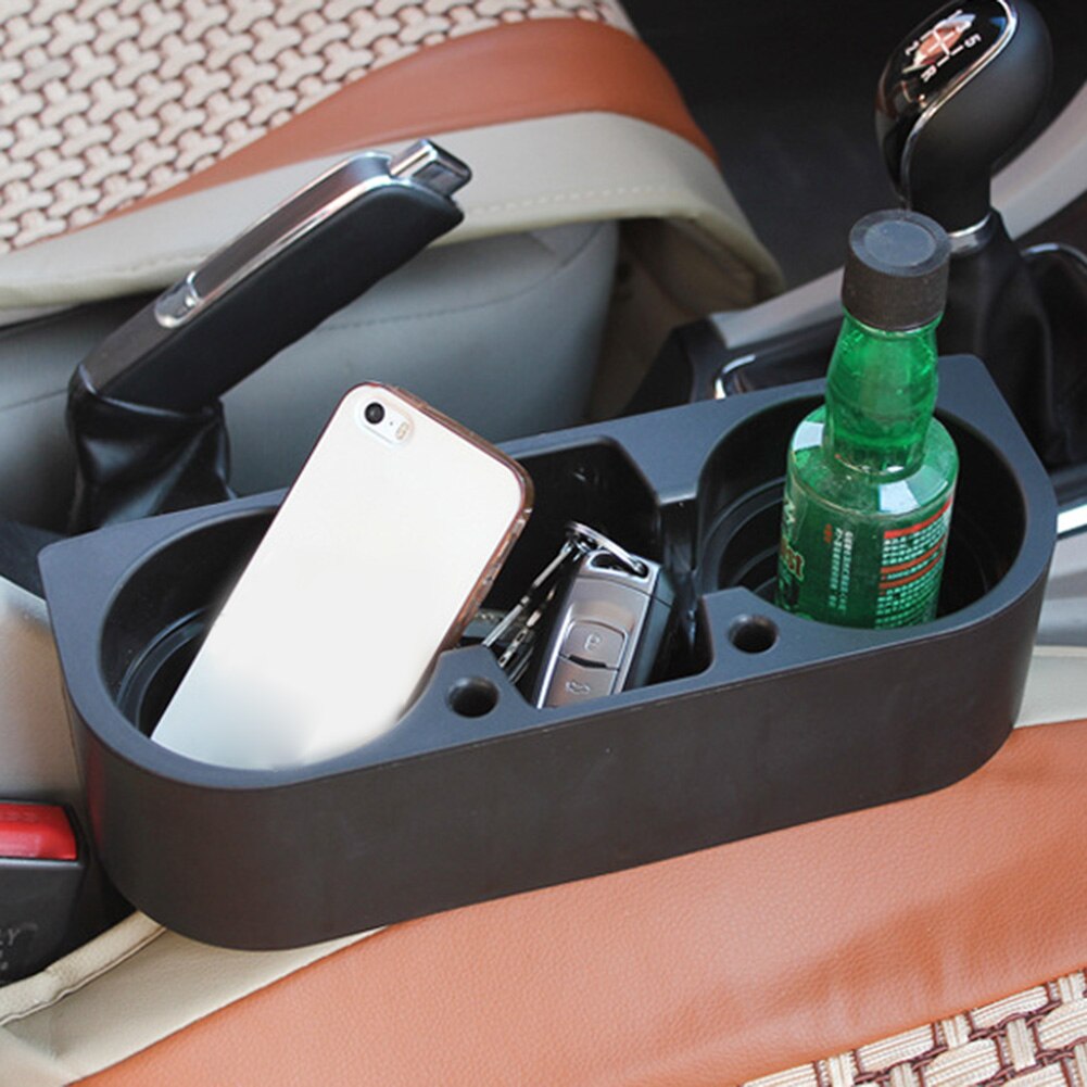 Car Water Cup Holder Car Accessory Car Cup Holder Seat Gap Dual Cup Drink Bottle Phone Key Organizer Car Accessory