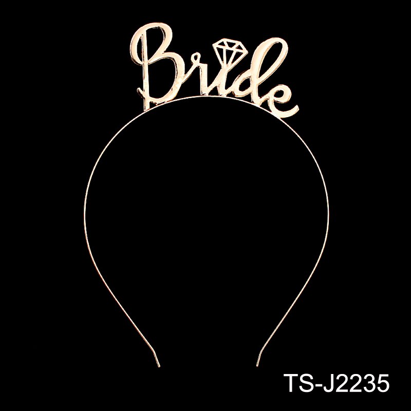 Braut zu sein Stirnband Brautjungfer Haarschmuck Junggesellenabschied Zubehör Hochzeitsdekorationen Brautparty Mädchen