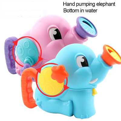 Baby bad skilpadde urverk leker tegneserie dyr skilpadder mini havfrue vind opp leke pedagogisk barn klassisk leke tilfeldig farge: Elefant 1 bilde