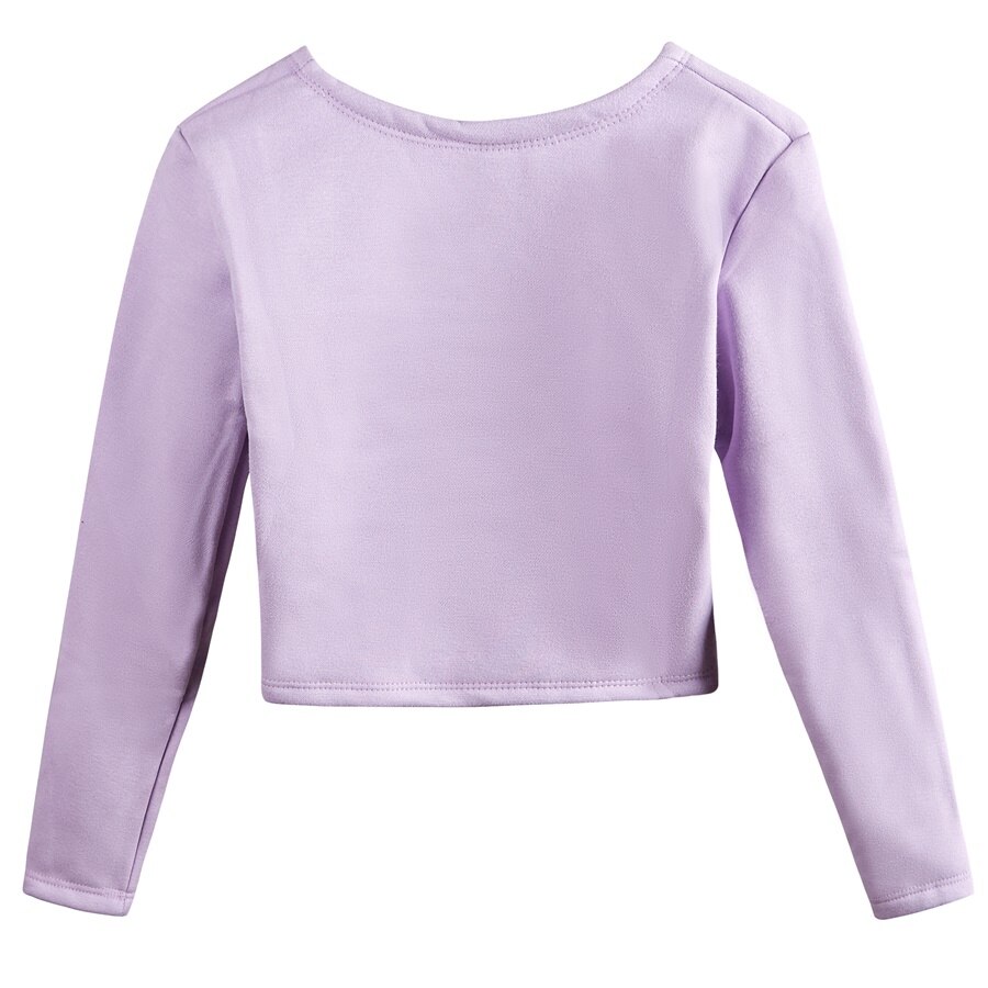 Chaqueta clásica de manga larga para niña, cárdigan de Ballet y danza, traje de gimnasia cálido para niños