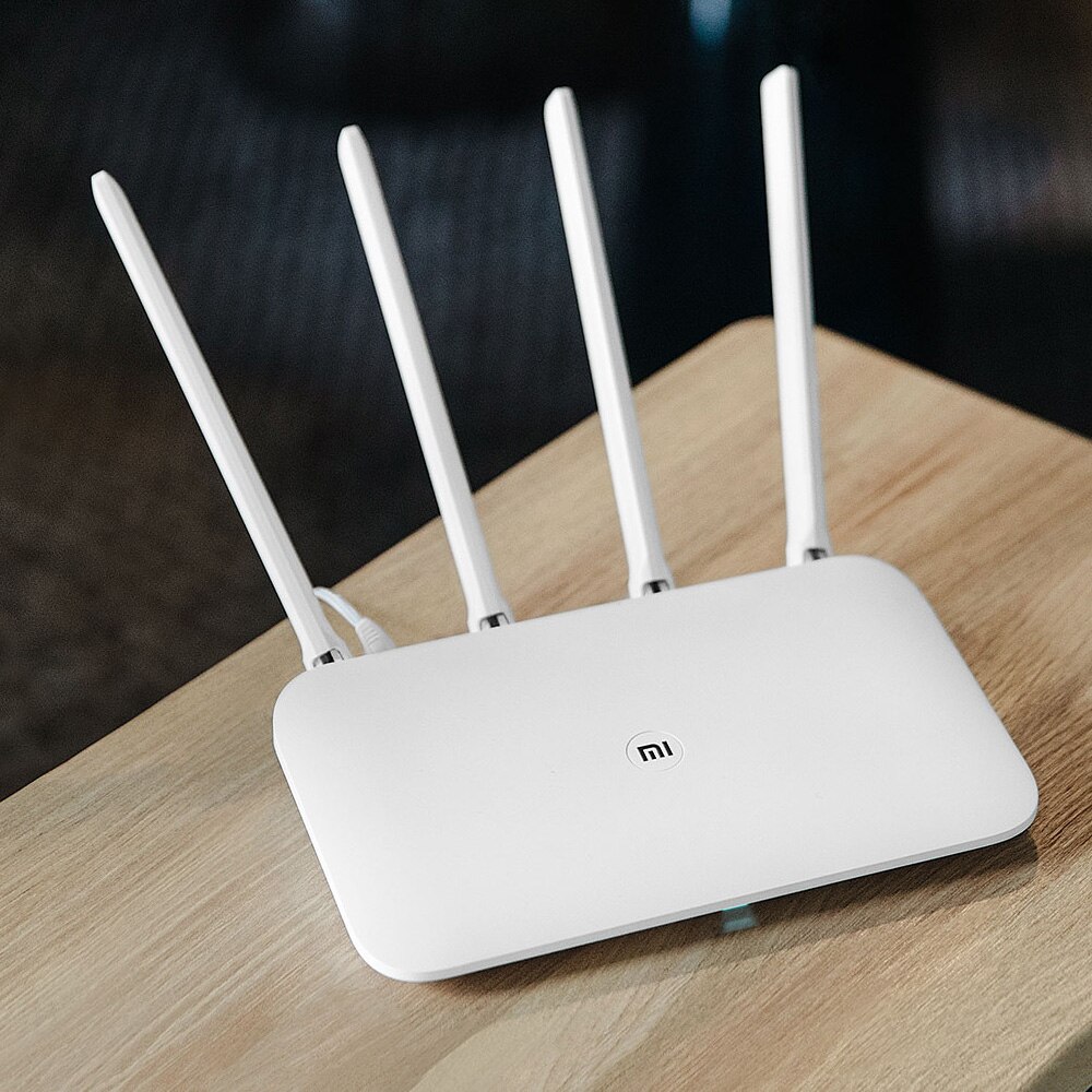 Originele Xiaomi Mi Router 4 Draadloze 2.4/5Ghz Dual Band Wifi 1167Mbps 4 Antennes Netwerk Dual Core minet Een Belangrijke Verbinding