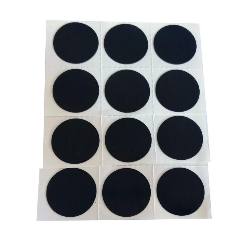 25 Mm 6 Pcs Lijmloze Ronde Bandenreparatieset Patch Repair Kit Tools Fiets Binnenband Bandenreparatieset Patches rubber