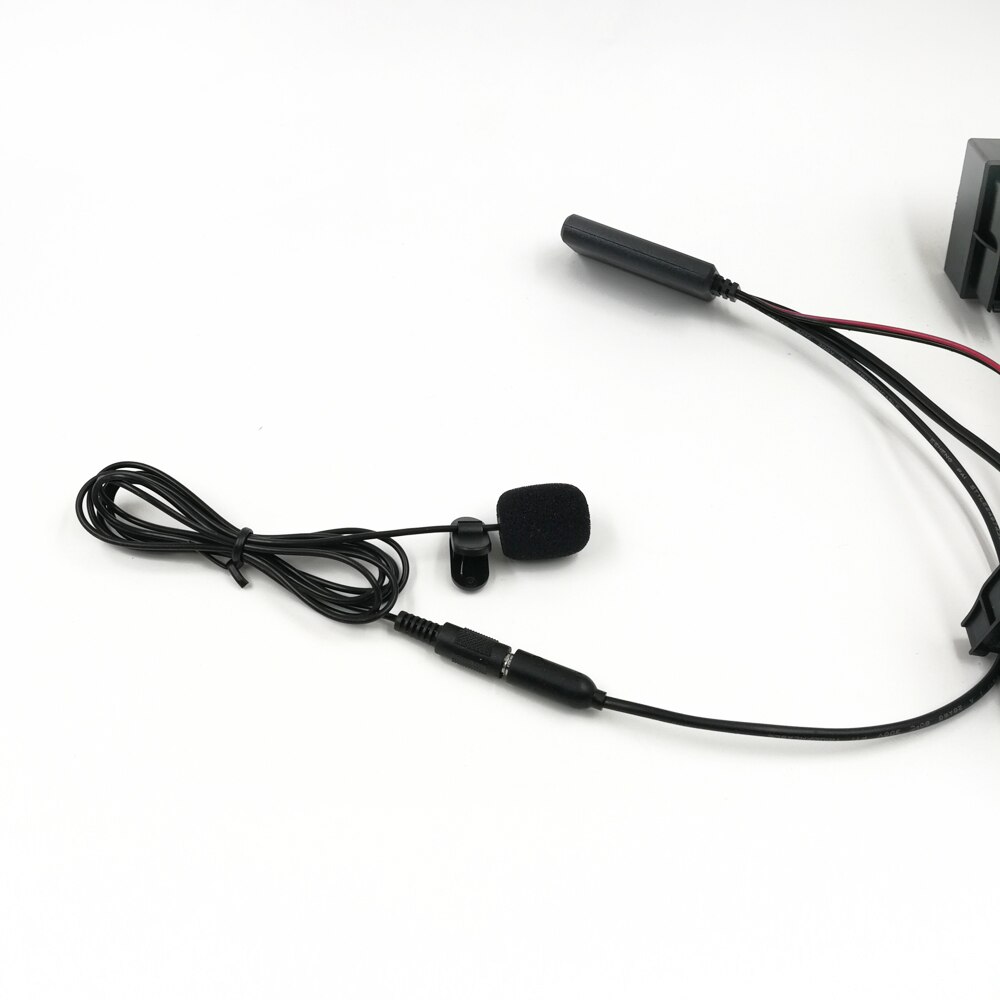 150/300CM Bluetooth 5.0 AUX IN Mp3 Wire Cable Handsfree Microphone Adapter For FIAT 500 Grande Punto Panda Croma ALFA 159 Smart