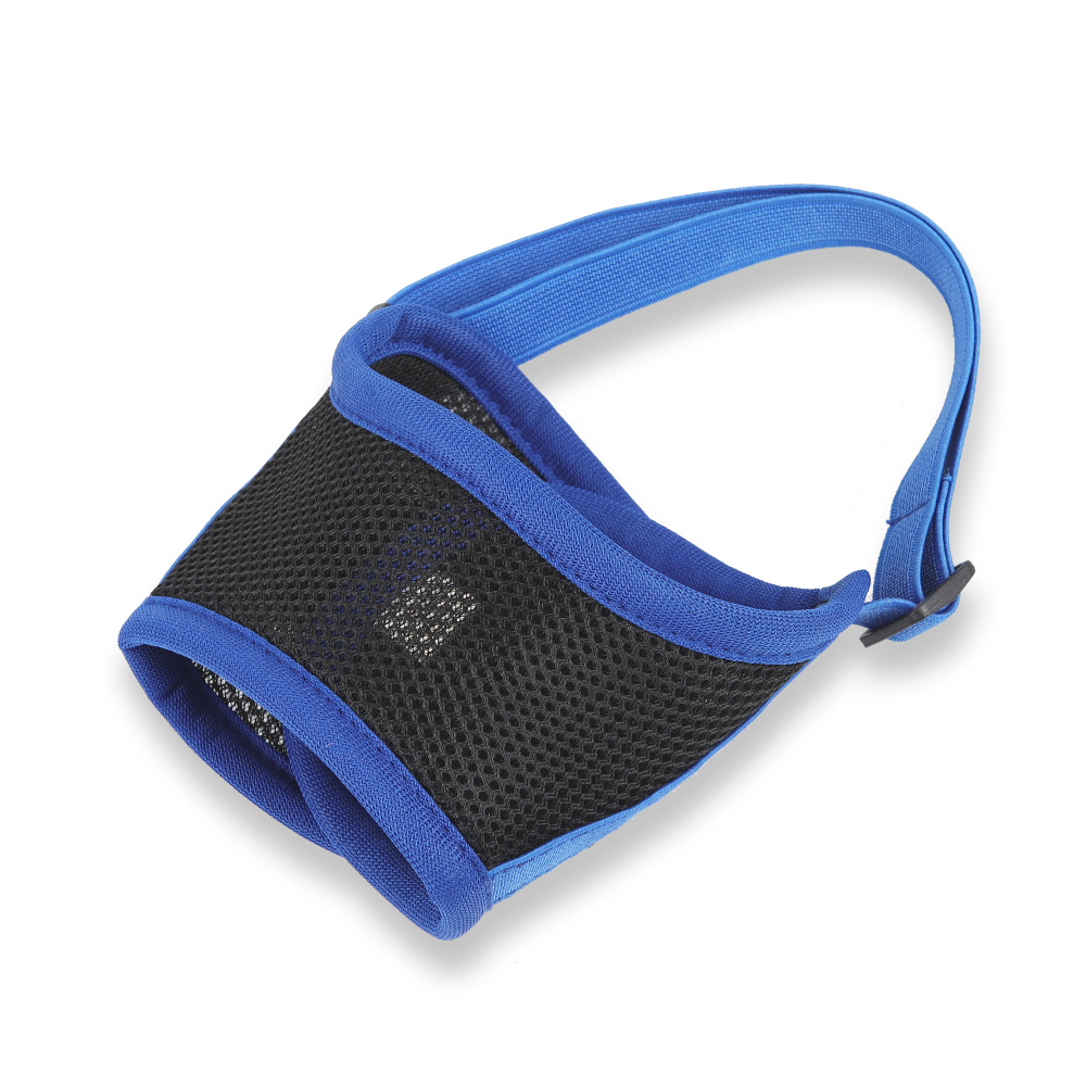 Comfortable Breathable Adjustable Dog Muzzle Anti-Bite Anti-Eating Pet Muzzle for Small Medium Large Dogs Allows Drinking