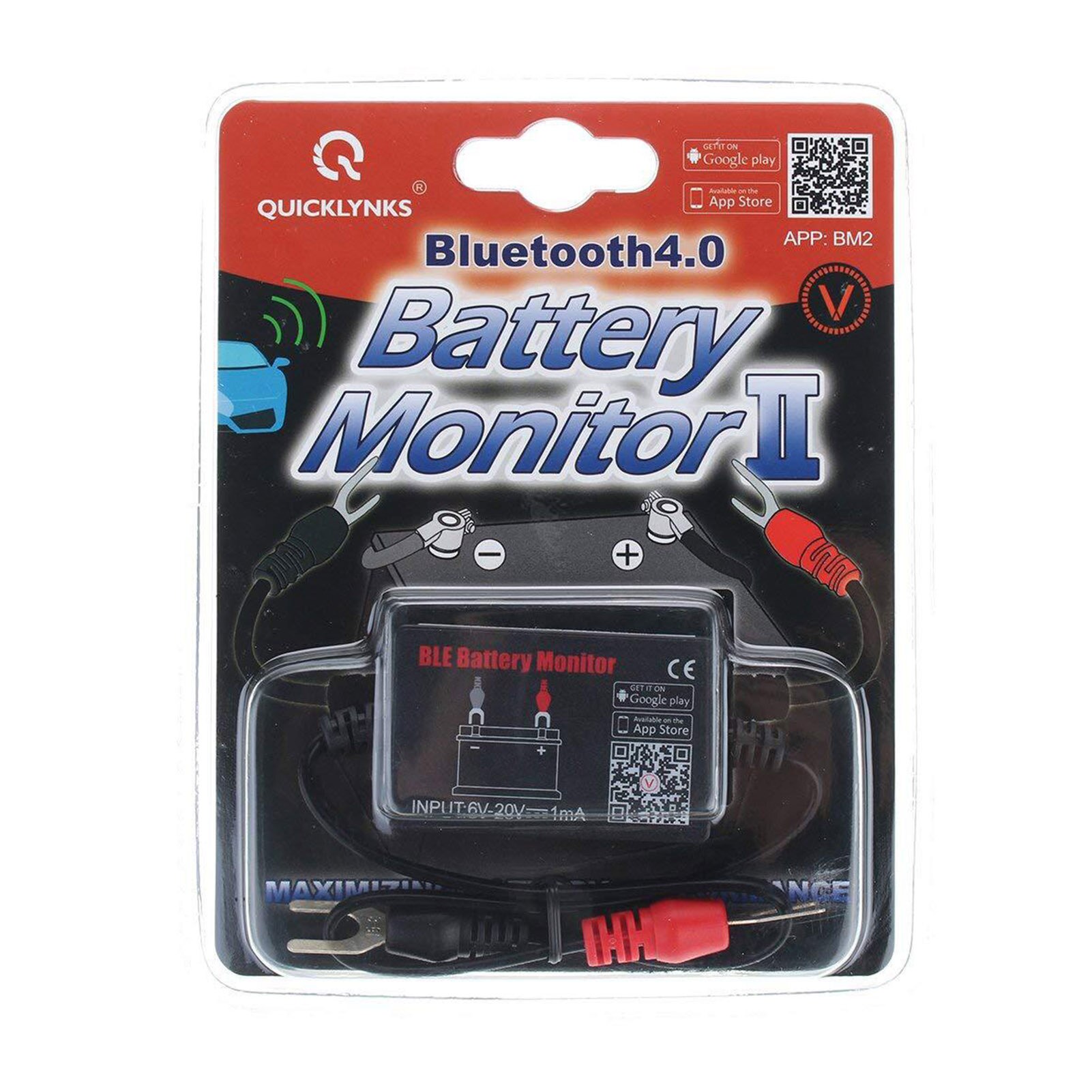 Real-Time Auto Batterij Tester BM2 12V Bluetooth 4.0 Batterij Monitoring Diagnostic Tool Batterij Analyzer Voor Ios Andreoid ipad