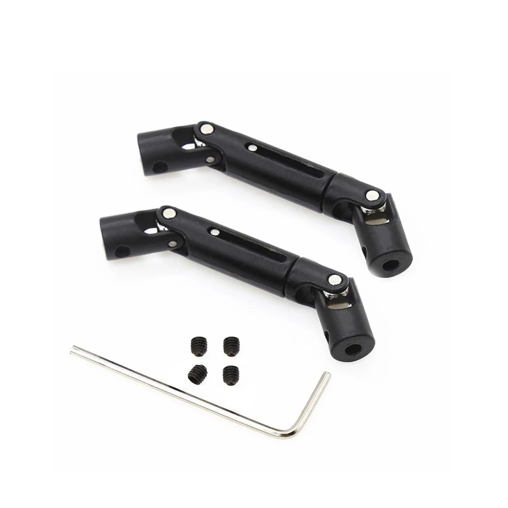 Crawler Car Metal Driving Shaft for MN D90 D91 D96 99s & WPL B14 B24 C24 34 B16 36 D12 RC Car Truck General Upgrade Accessories: black