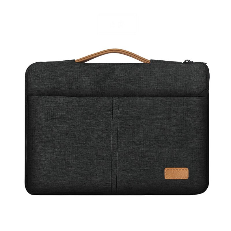 Laptop Handtas Sleeve Case Beschermhoes Ultrabook Notebook Draagtassen 13 14 15 15.6 Inch Voor Macbook Air Pro Asus acer Dell: Black-I / 15-15.6 inch