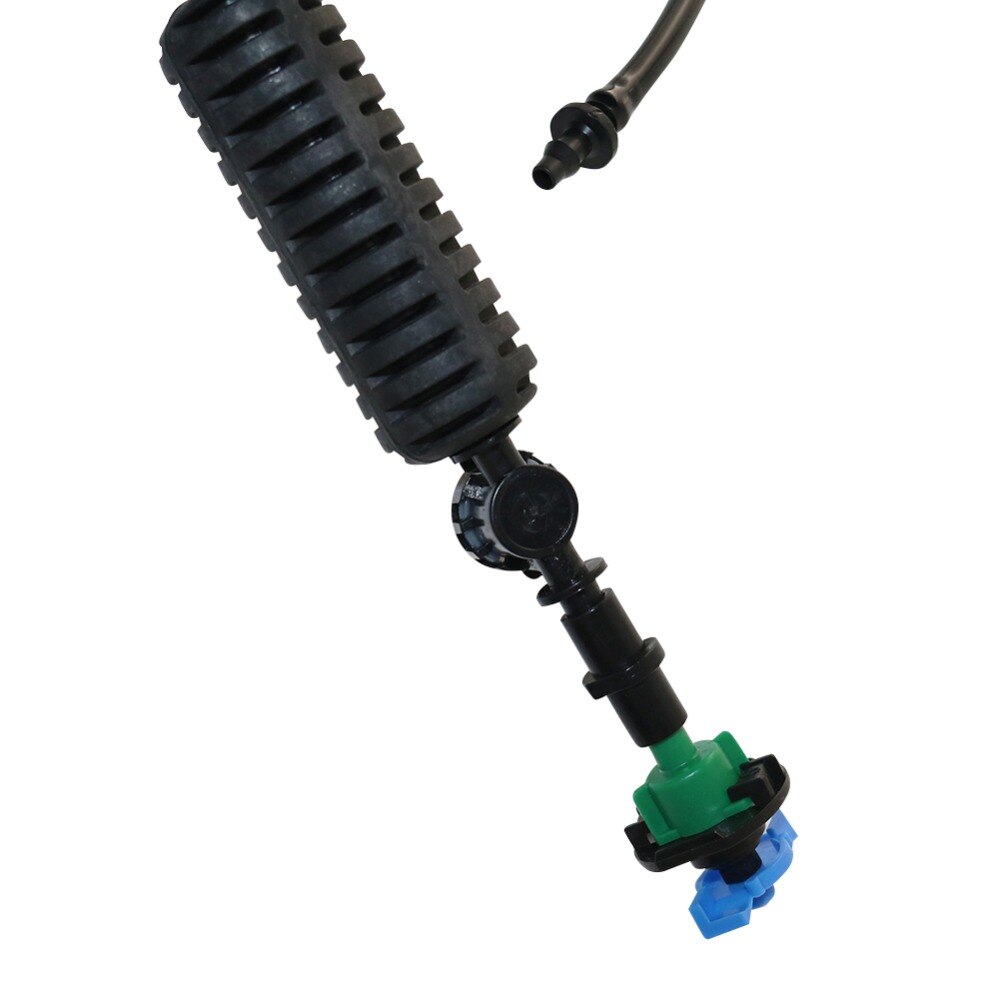 360 Graden Roterende Opknoping Sprinkler met 50cm 4/7mm slang Kas Tuin sprinkler Water nozzle kit 2 sets